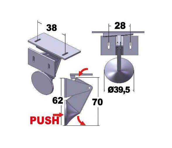 Pestillo para Armarios