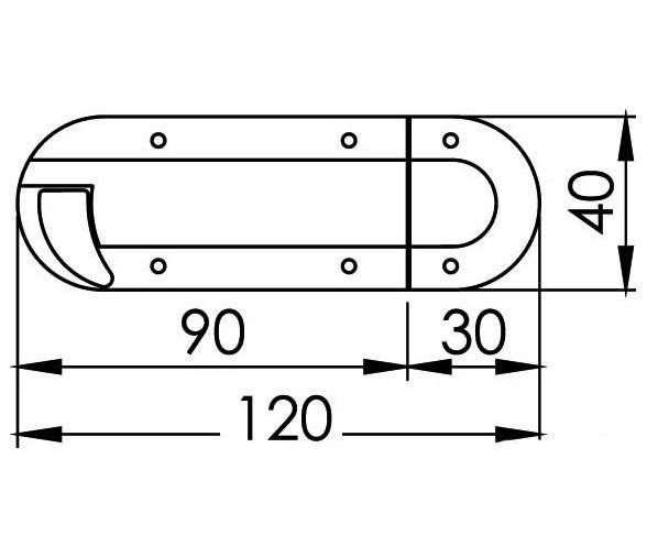 Pestillo Sujetapuertas