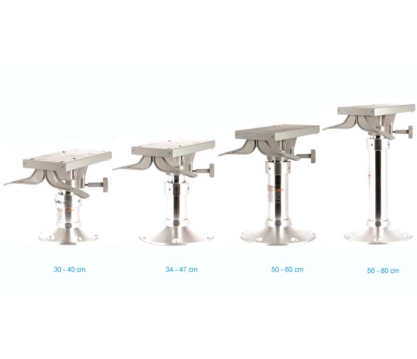 Pie de asiento ajustable a gas y deslizante