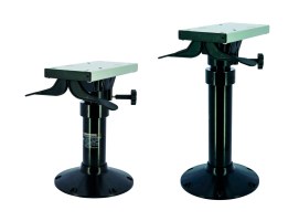 Pie de Asiento Ajustable a Gas y Deslizante Negro