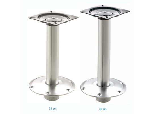 Vetus Pie de Asiento de Altura Fija Desmontable con Rápido Posicionado Giratorio