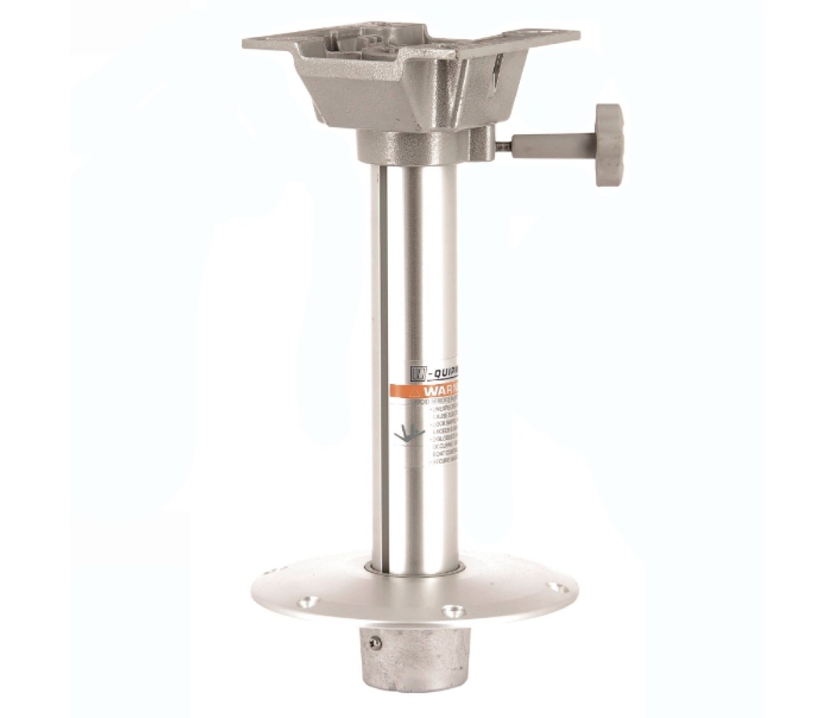 Vetus Pie de Asiento de Altura Fija Desmontable, Giratorio