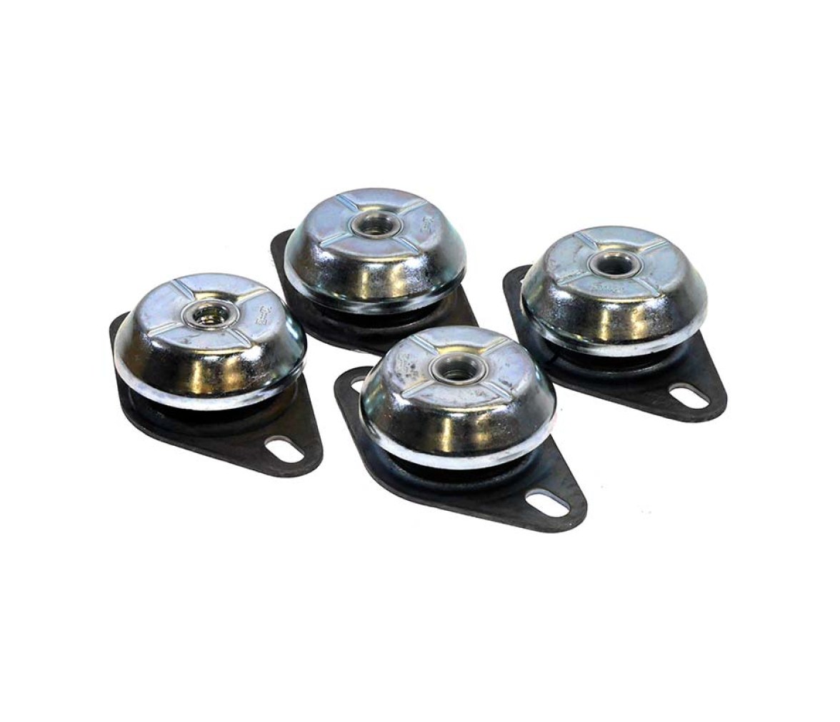 Fischer Panda Pies de caucho tipo FPB 4 x BRB 60 A40 M10 SH40