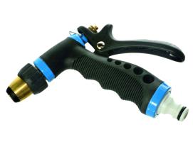 Pistola de Agua Profesional Negro-Metal Yachticon