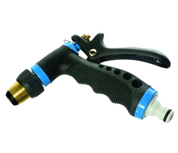 Pistola de Agua Profesional Negro-Metal Yachticon