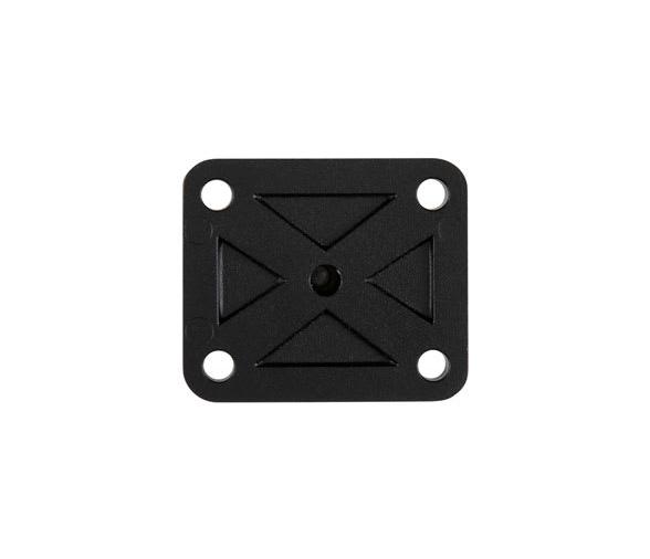 Placa base rectangular de 1"
