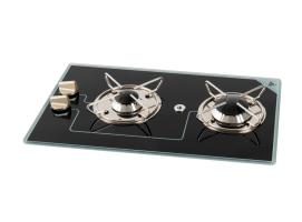 Placa de Gas con Quemador Pyroceram 2 Fuegos 500 x 300 mm