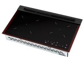 Placa de Vidrio con 2 Quemadores de Gas Mini