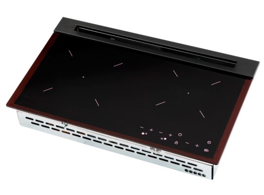 Glass Hob with 2 gas Burners Mini