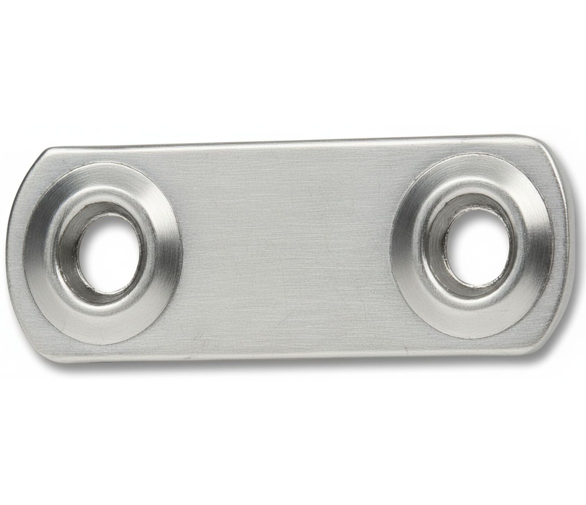 Placa fija de acero inoxidable AISI 316