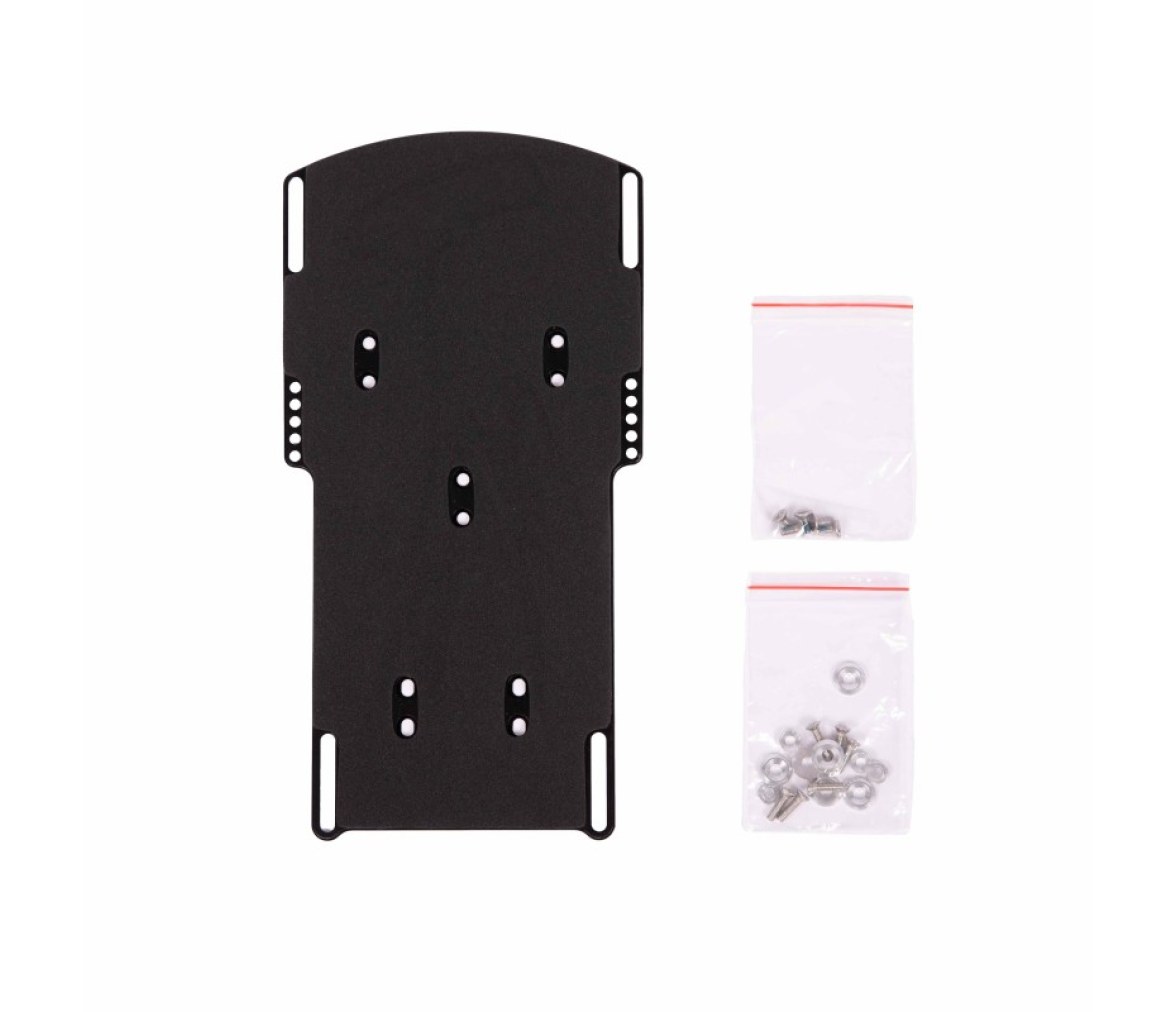 Placa frontal de aluminio para slalom