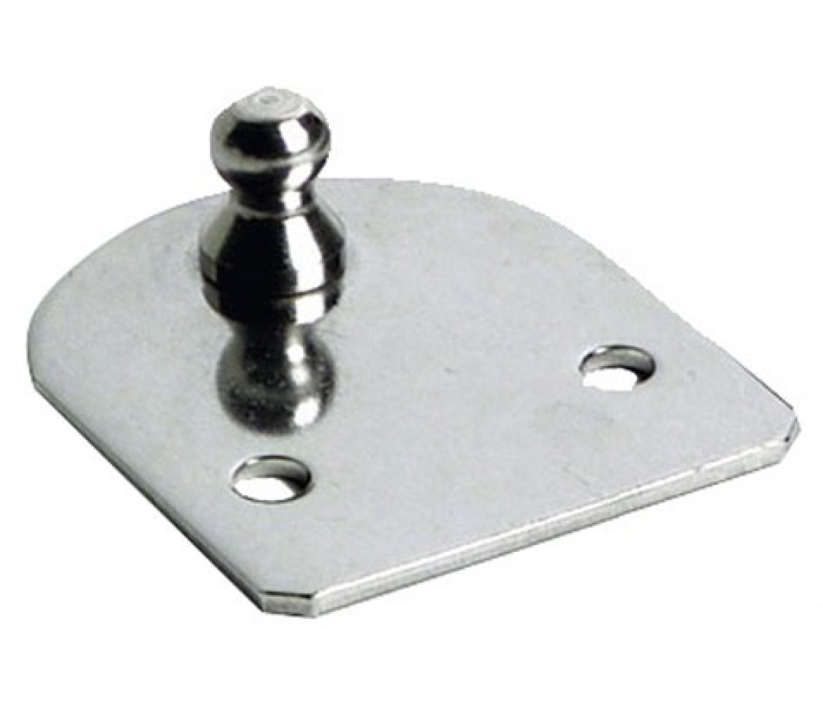 Placa Plana con Bola Soporte Amortiguadores