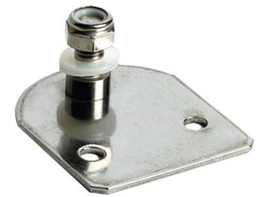 Fastening Plates Flat Version with Threaded Pin