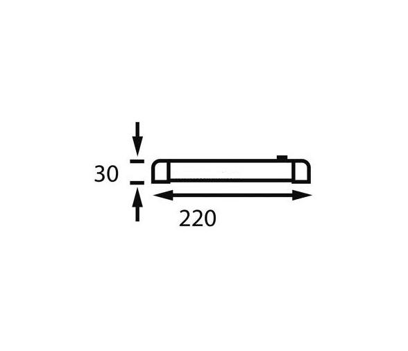 Plafon Barra Turnstripe 9 LED