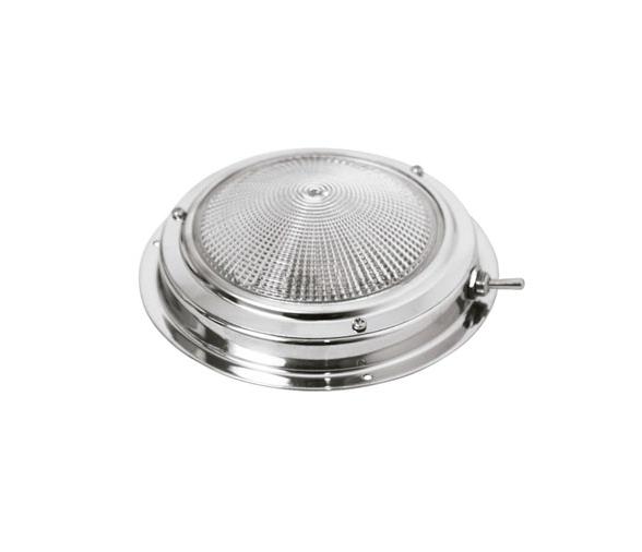 Plafón Lampara Led Acero Inox 110 mm