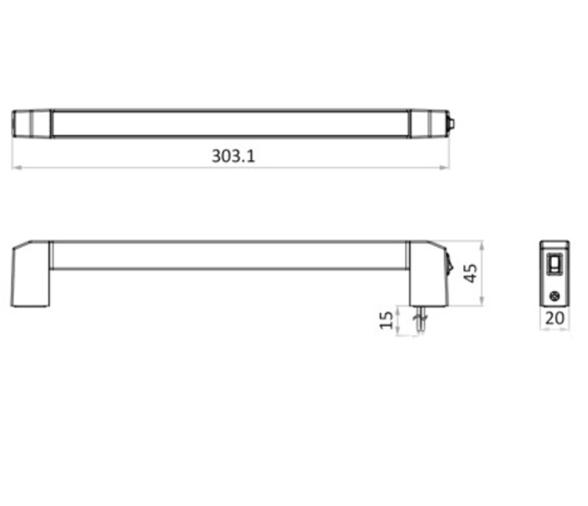 Plafon LED Ajustable 360°