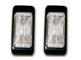 Plafon Luz de Remolque 2 Leds 12 y 24v