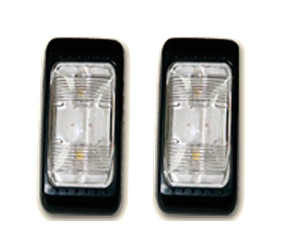 Plafon Luz de Remolque 2 Leds 12 y 24v
