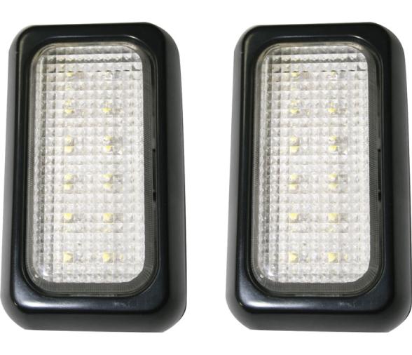 Plafon Luz de Remolque 12 LEDs 12 y 24v