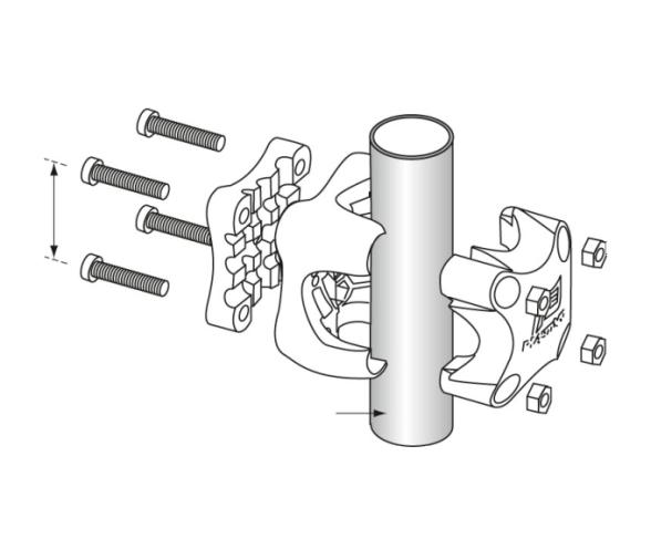 Plasticlip Sujecion Universal Gris Plastimo