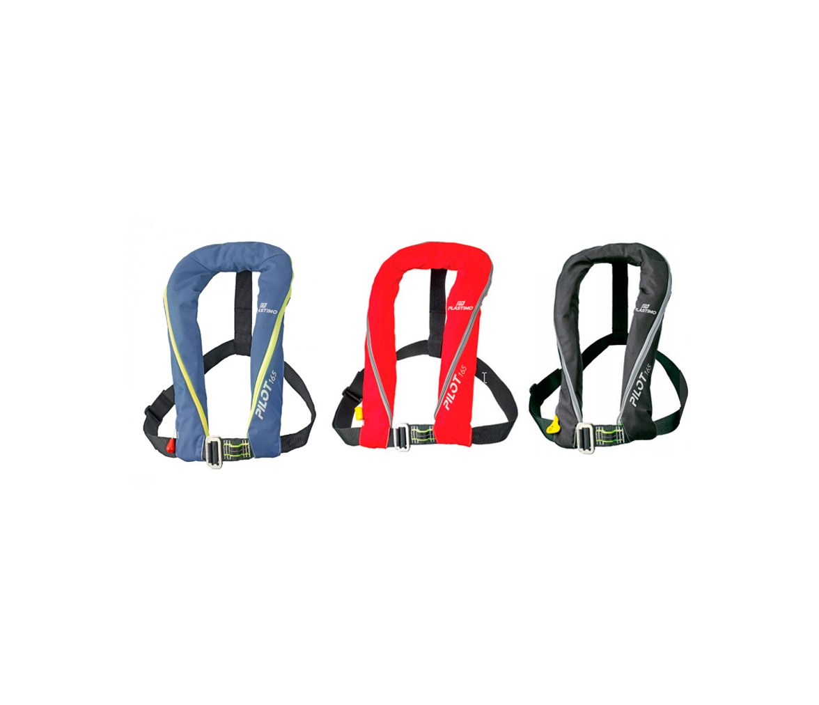 Plastimo Chaleco Salvavidas Hinchable Automatico con Arnes Pilot 165
