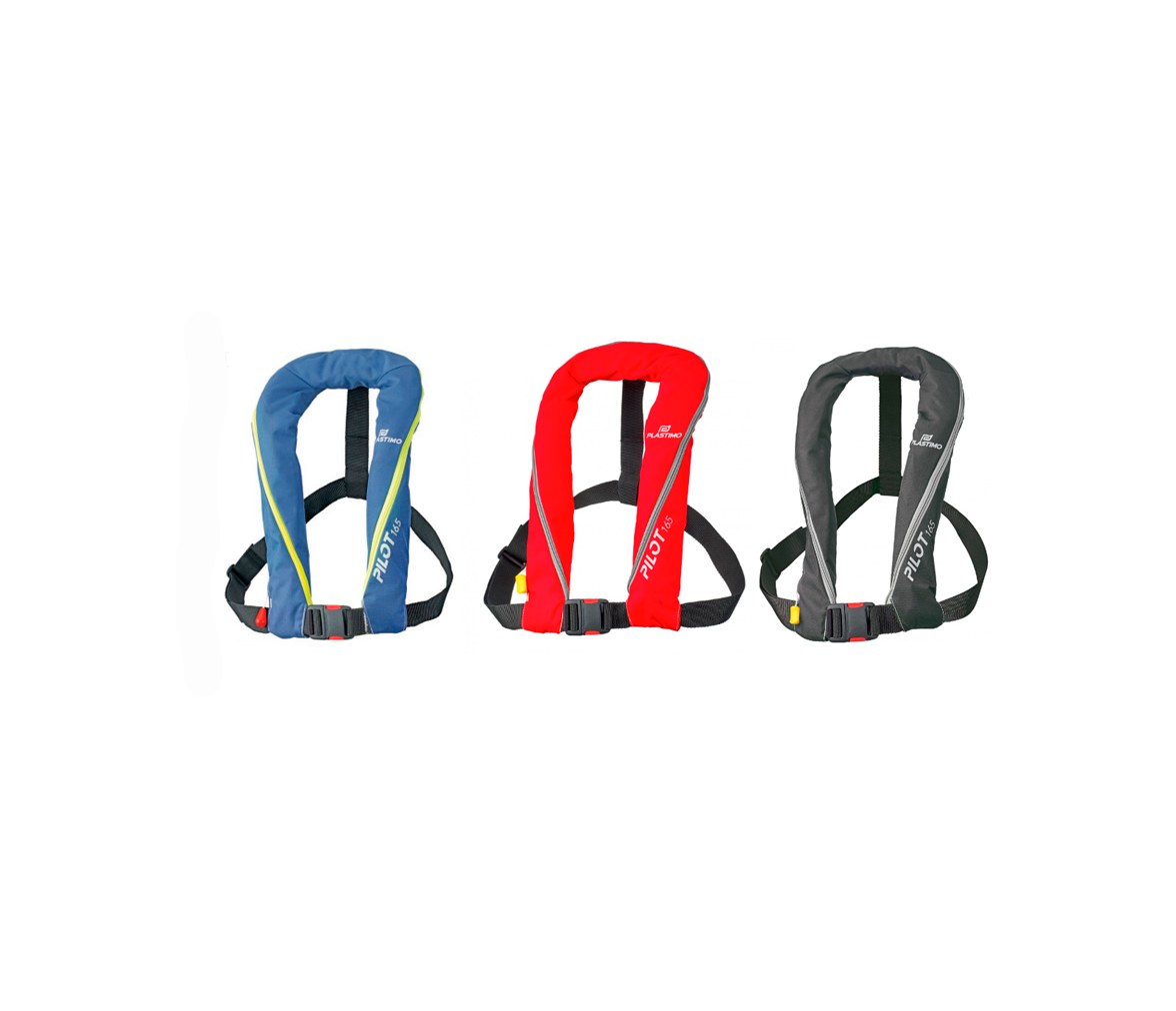 Plastimo Chaleco Salvavidas Hinchable Automatico sin Arnes Pilot 165