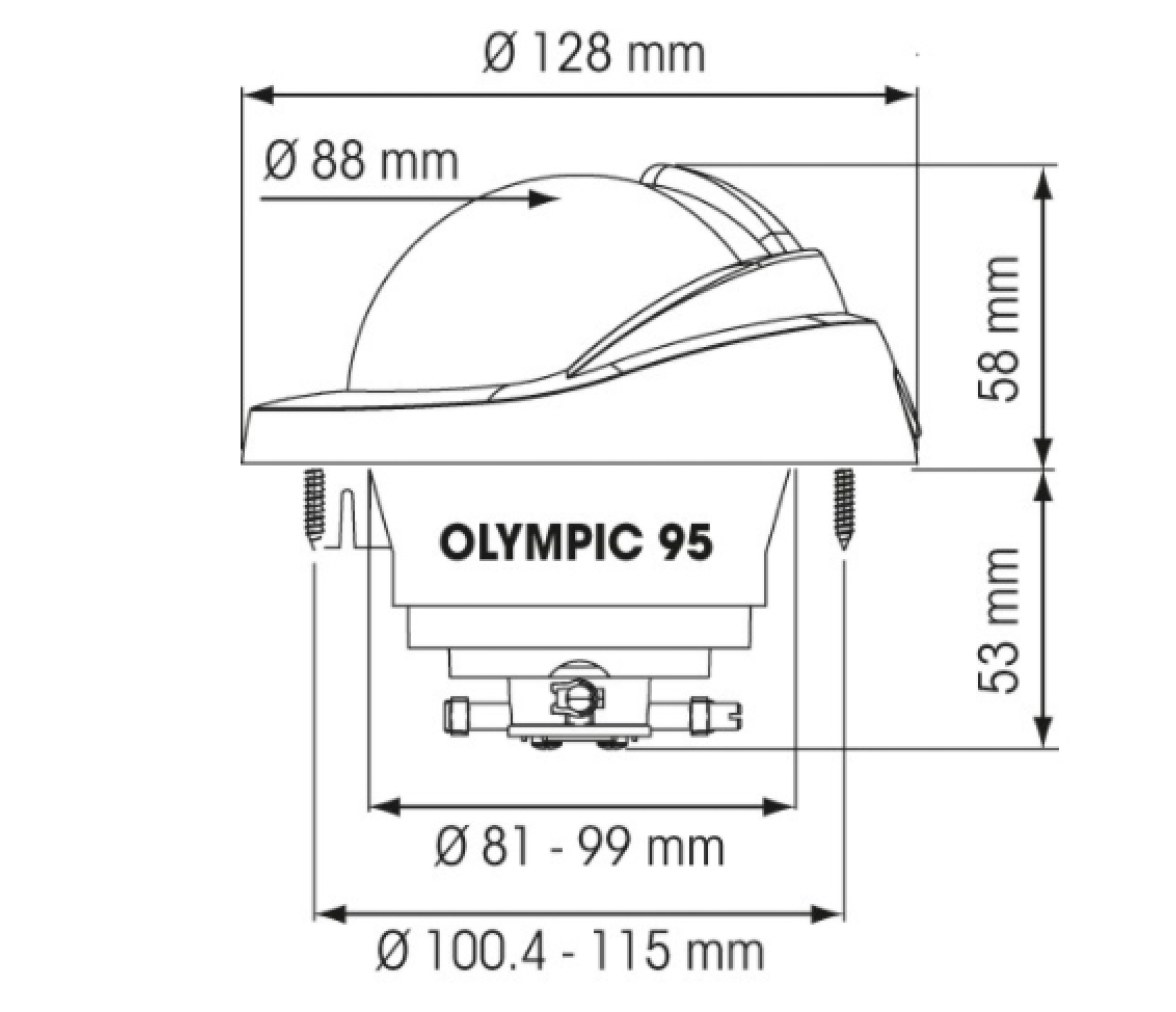 Plastimo Compas Olympic 95