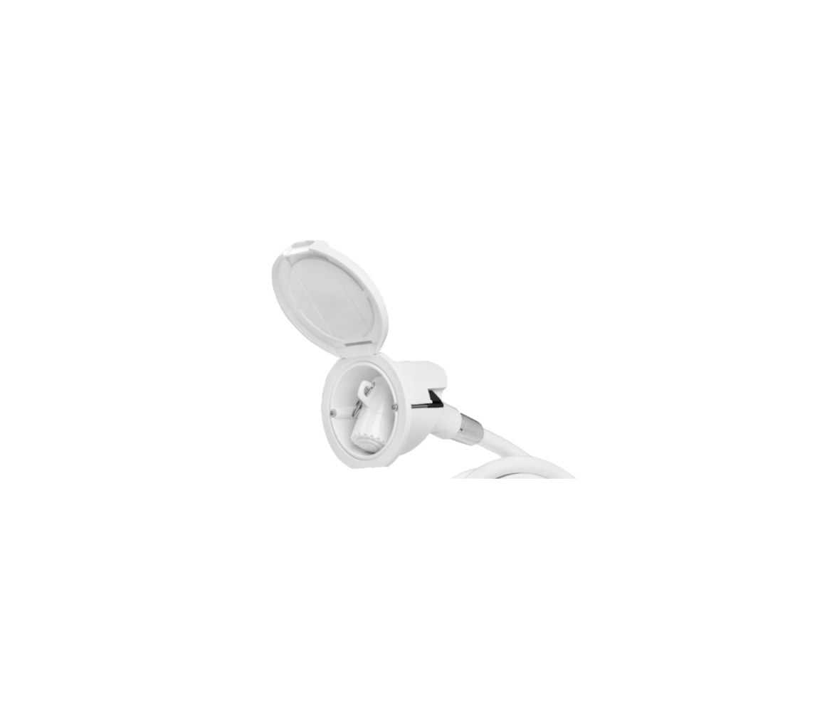 Plastimo Conjunto de Ducha Cromada con Tapa Flexible