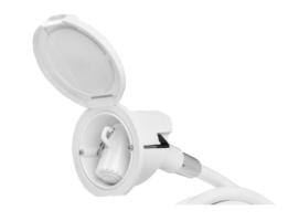 Plastimo Conjunto de Ducha Cromada con Tapa Flexible