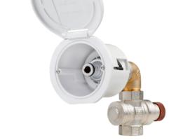 Plastimo Entrada de Agua Dulce con Terminal Acodado Flexible