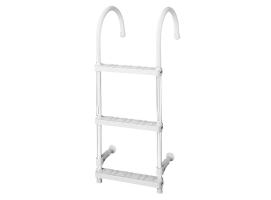 Plastimo Escalera Desmontable Aluminio Anodizado gancho 26cm