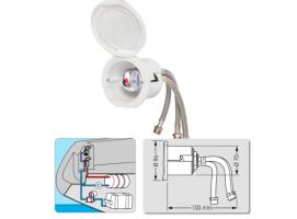 Plastimo Grifo Mezclador Cromado EZ Flex