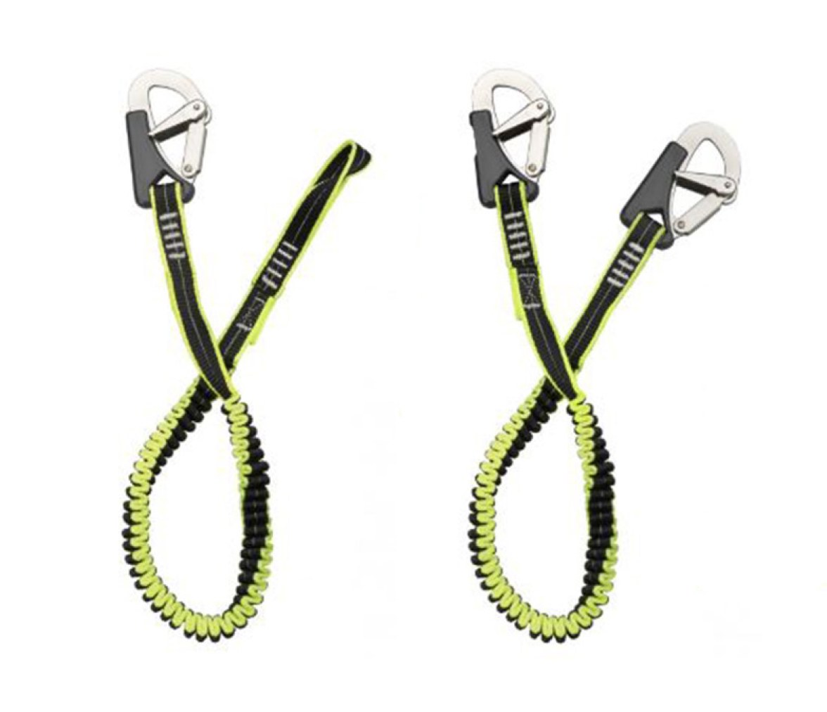 Plastimo ​Linea de Vida Elastica con Mosquetones de Acero Inoxidable