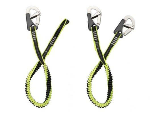 Plastimo ​Linea de Vida Elastica con Mosquetones de Acero Inoxidable