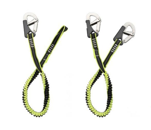 Plastimo ​Linea de Vida Elastica con Mosquetones de Acero Inoxidable