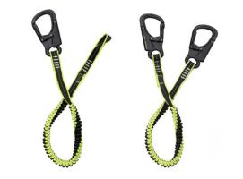 Plastimo ​Linea de Vida Elastica con Mosquetones de Aluminio Premium