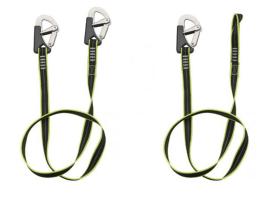 Plastimo ​Linea de Vida Plana con Mosquetones de Acero Inoxidable