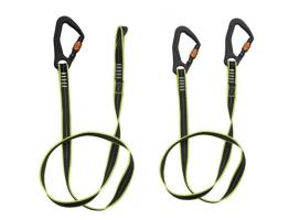 Plastimo ​Linea de Vida Plana con Mosquetones de Aluminio