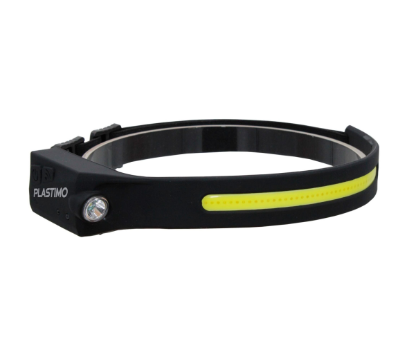 Plastimo Linterna Frontal con banda LED