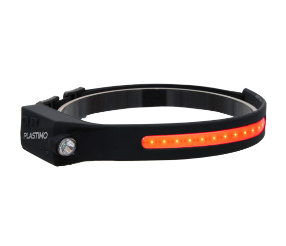 Plastimo Linterna Frontal con banda LED