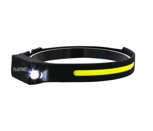 Plastimo Linterna Frontal con banda LED