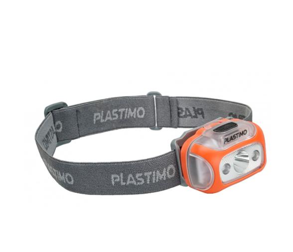 Plastimo Linterna Frontal F4 con 4 modos