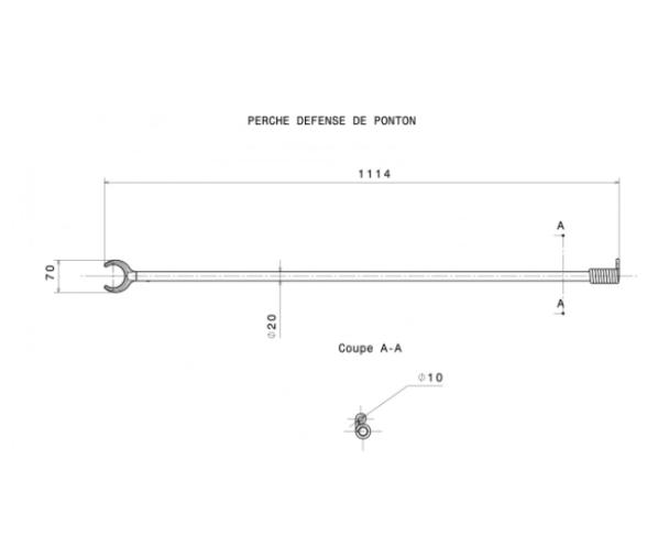 Plastimo Percha para Cabos