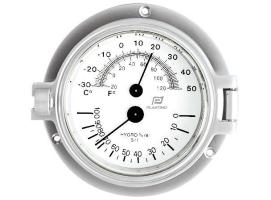 Plastimo Termo-higrómetro cromado mate