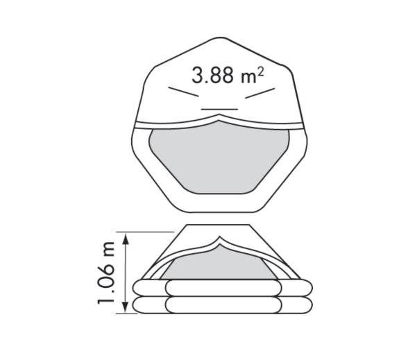 Plastimo Balsa Salvavidas Iso 9650-1 Transocean 10 Personas