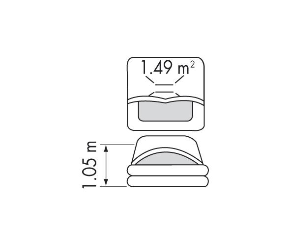 Plastimo Balsa Salvavidas Iso 9650-1 Transocean 4 Personas