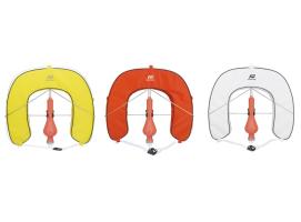 Plastimo Boya Herradura con Luz Automatica y Soporte Inox