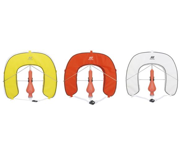 Plastimo Boya Herradura con Luz Automatica y Soporte Inox