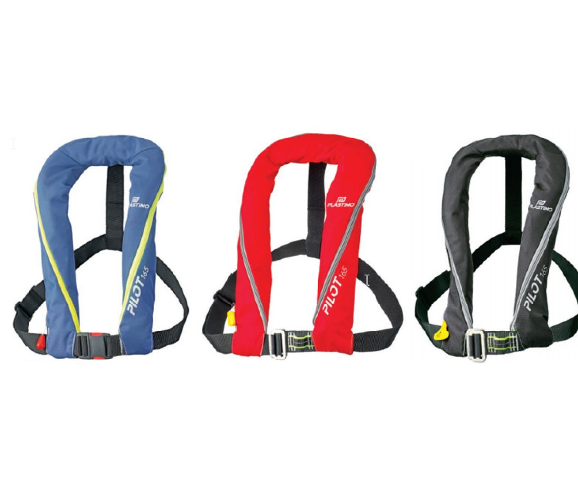 Plastimo Chaleco Salvavidas Hinchable Manual sin Arnes Pilot 165