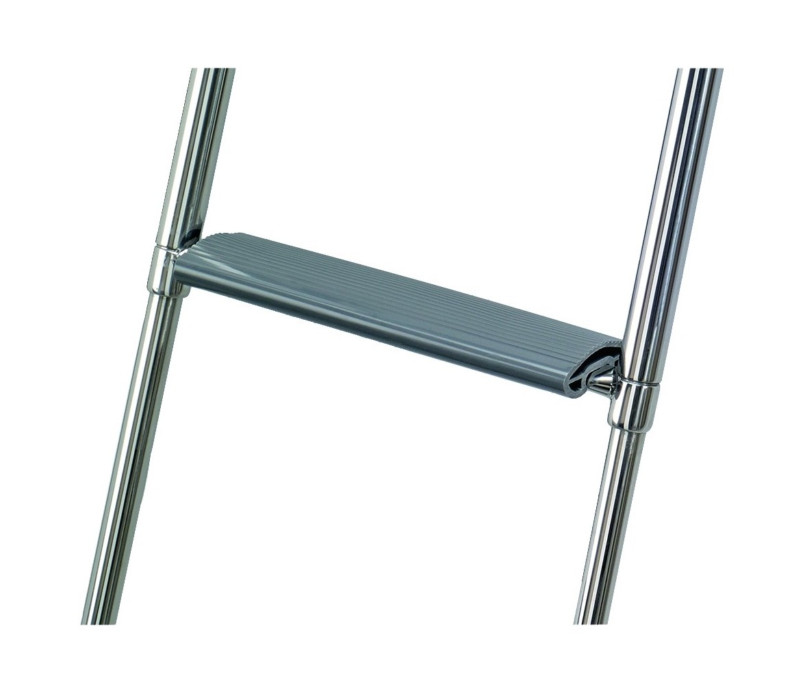 Plastimo Telescopic Retractable Ladder and Teak Platform